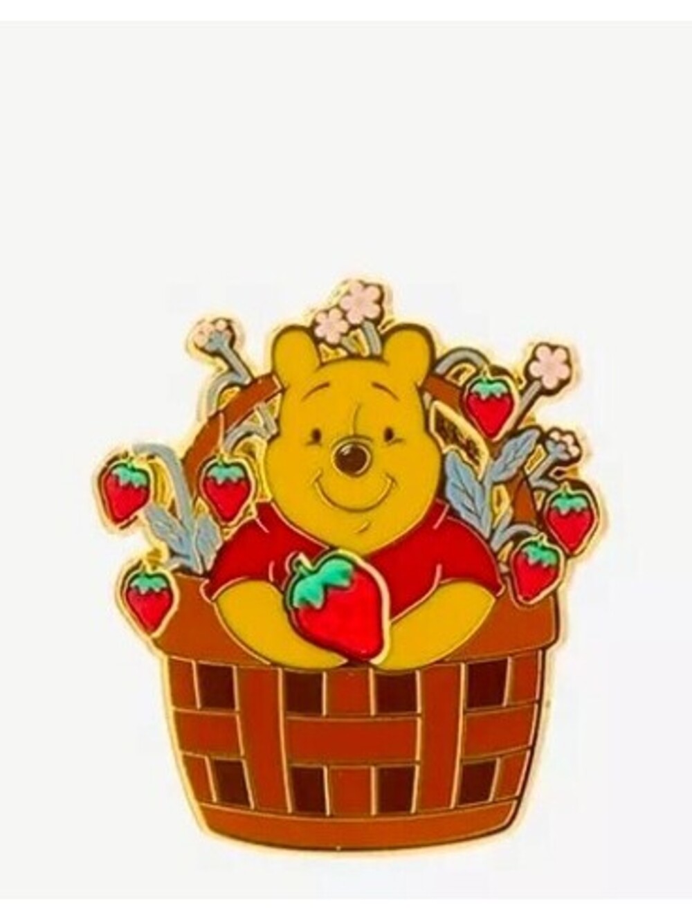 Disney Winnie the Pooh Strawberry Blind Box Enamel Pin